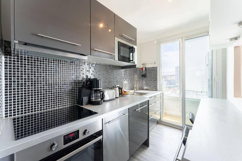 Vue Mer Plage Catalans Vieux Port Clim - 2 Chambres Marsylia Zewnętrze zdjęcie